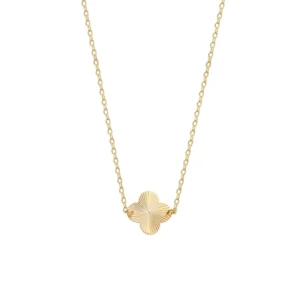 قیمت گردنبند طلا 18 عیار زنانه ماوی گالری مدل ونکلیف الحمبرا تراشدار