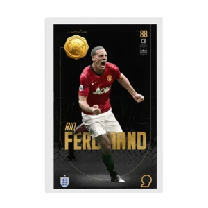 قیمت طلا گرمی 18 عیار سوت مدل Rio Ferdinand طرح کارت فوتبالی 2025 کد SO10097