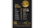 قیمت طلا گرمی 18 عیار سوت مدل Pavel Nedved طرح کارت فوتبالی 2025 کد SO10092
