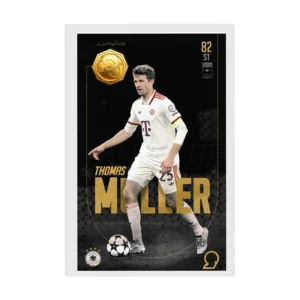 قیمت طلا گرمی 18 عیار سوت مدل MULLER طرح کارت فوتبالی 2025 کد SO10084