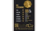 قیمت طلا گرمی 18 عیار سوت مدل Rio Ferdinand طرح کارت فوتبالی 2025 کد SO10097