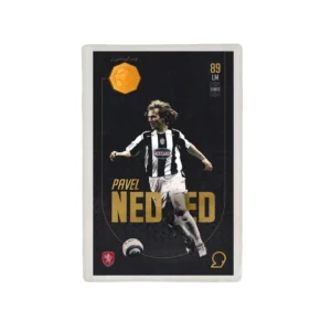 قیمت طلا گرمی 18 عیار سوت مدل Pavel Nedved طرح کارت فوتبالی 2025 کد SO10092