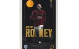 قیمت طلا گرمی 18 عیار سوت مدل ROONEY طرح کارت فوتبالی 2025 کد SO10103