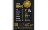 قیمت طلا گرمی 18 عیار سوت مدل YAMAL طرح کارت فوتبالی 2025 کد SO10124