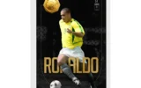 قیمت طلا گرمی 18 عیار سوت مدل RONALDO طرح کارت فوتبالی 2025 کد SO10102