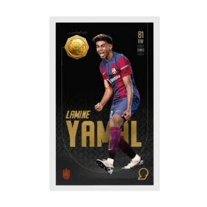 قیمت طلا گرمی 18 عیار سوت مدل YAMAL طرح کارت فوتبالی 2025 کد SO10124
