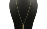 قیمت گردنبند طلا 18 عیار زنانه وی وی گلد گالری مدل کارتیر کد va.991