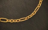 قیمت گردنبند طلا 18 عیار زنانه با زنجیر طرح کارتیه ناریا مدل AB8-1-S50