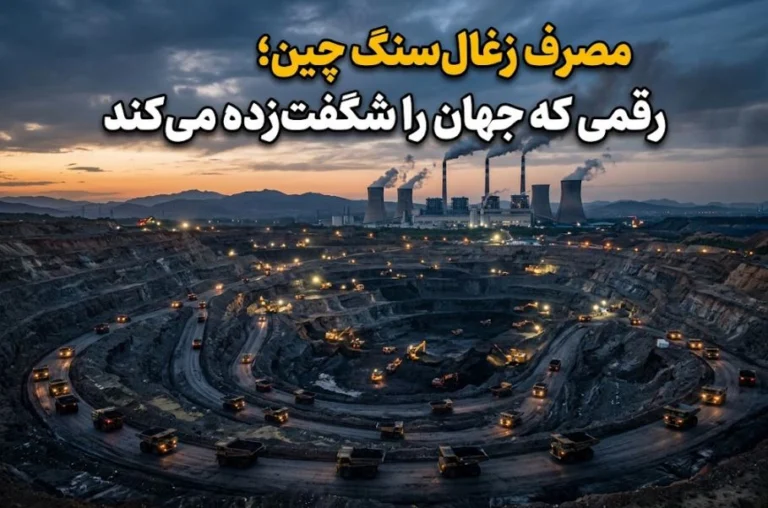 مصرف زغال‌سنگ چین؛ رقمی که جهان را شگفت‌زده می‌کند