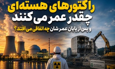 رآکتورهای هسته‌ای چقدر عمر می‌کنند و پس از پایان عمرشان چه اتفاقی می‌افتد؟