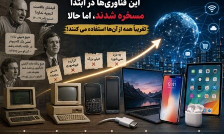 این فناوری‌ها در ابتدا مسخره شدند، اما حالا تقریباً همه از آن‌ها استفاده می‌کنند!