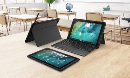 معرفی تبلت کروم‌بوک CZ1 ایسوس با پردارنده مدیاتک Kompanio SoC و پوشش ضد ضربه