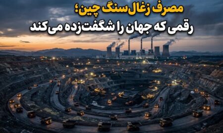 مصرف زغال‌سنگ چین؛ رقمی که جهان را شگفت‌زده می‌کند