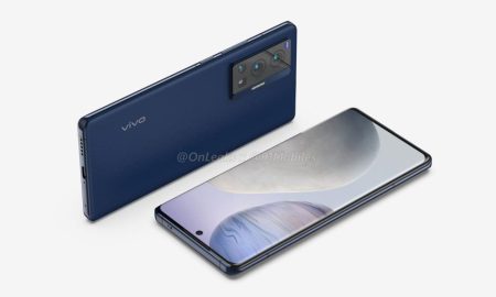 رندرهای ویوو X70 طراحی مشابه مدل پرو را با سه دوربین و صفحه نمایش تخت نشان می‌دهند