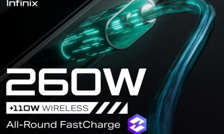اینفینیکس فناوری شارژ سیمی 260 واتی و شارژ بی سیم 110 واتی را معرفی کرد