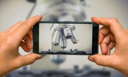 تبدیل دوربین گوشی به یک میکروسکوپ با وضوح بالا با تولید کوچترین ال ای دی جهان!