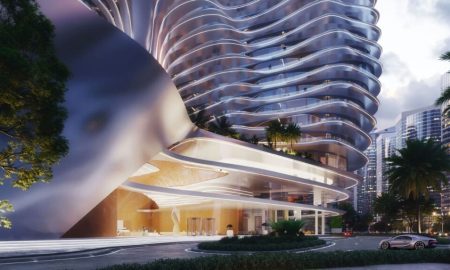 ساکنین برج لاکچری بوگاتی می‌توانند با خودرو تا واحد خود بروند!