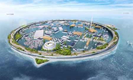 شهر دوجن (Dogen) زندگی شهری را به وسط دریا می‌برد!