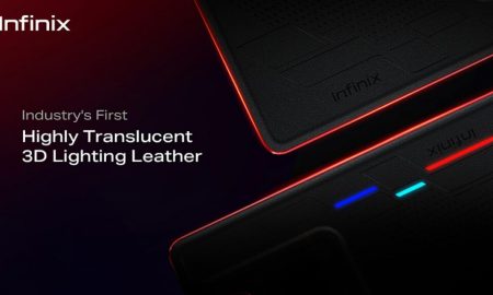 اینفینیکس فناوری چرم نورپردازی شده سه بعدی خود را معرفی کرد