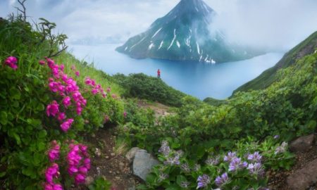 تصاویری زیبا از مجمع‌الجزایر آتشفشانی کوریل در روسیه