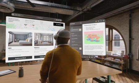هدست ویژن پرو اپل ممکن است در آینده از ترک پد مجازی پشتیبانی کند