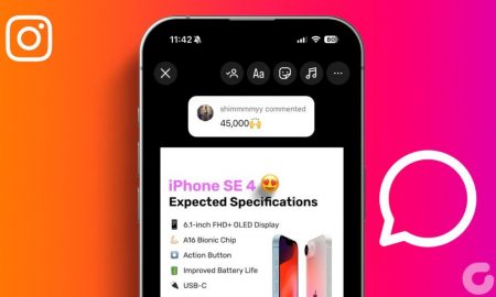 آموزش اشتراک گذاری کامنت ها در استوری اینستاگرام