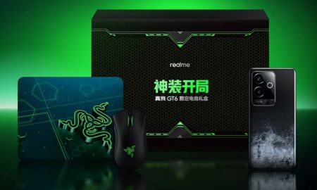 نسخه محدود گیمینگ ریلمی جی‌ تی 6 با ماوس ریزر و پد ماوس روانه بازار شد