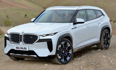 تصاویر رندر جدید شاسیبلند 2023 BMW XM منتشر شد