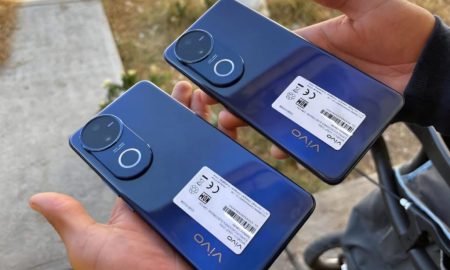 نسخه آبی ویوو V50 قبل از رونمایی در تصاویر زنده رویت شد!