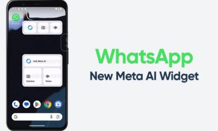 واتساپ در حال آزمایش یک ویجت جدید برای سهولت دسترسی به هوش مصنوعی متا است