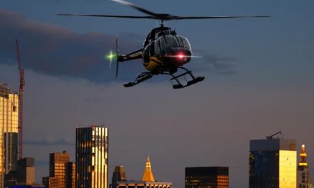 چراغ‌های قرمز و سبز در هلیکوپتر به چه معناست؟