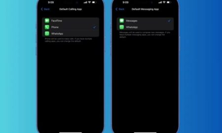امکان انتخاب واتساپ به‌عنوان برنامه پیش‌فرض تماس و پیام‌رسانی آیفون!