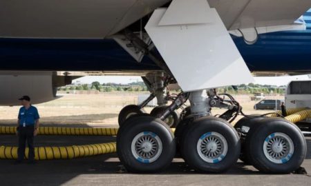 چرا لاستیک‌های هواپیما با نیتروژن پر می‌شوند؟