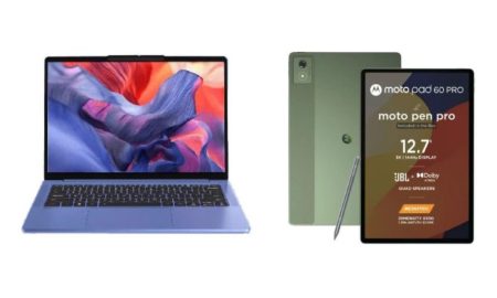 موتورولا تبلت موتو پد 60 پرو و لپ تاپ موتو بوک 60 را معرفی کرد