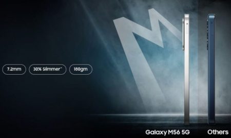 گلکسی M56 سامسونگ معرفی شد؛ نازک‌تر و سبک‌تر از A56!