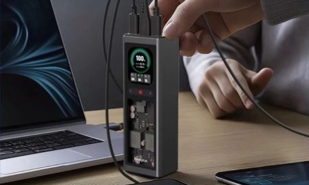 پاوربانک 140 واتی 20000 میلی‌آمپر ساعتی لنوو با اولین شارژ دیجیتال هیبریدی معرفی شد