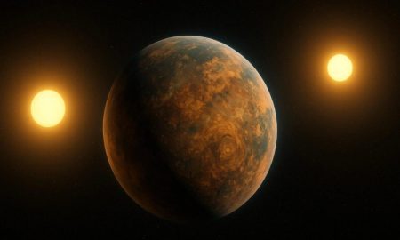 سیاره عمود؛ مداری ۹۰ درجه بر فراز دو خورشید دوقلو دانشمندان را حیرت‌زده کرد!