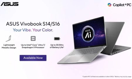 لپ‌تاپ‌های ایسوس ویووبوک S14 و S16 مجهز به هوش مصنوعی معرفی شدند