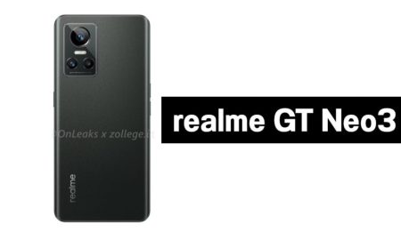 گوشی GT Neo3 ریلمی در دو سایز مختلف باتری و حداکثر سرعت شارژ 150 واتی، معرفی می‌شود