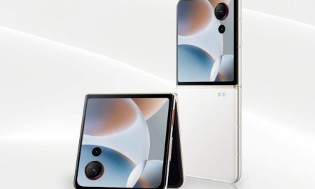 نوبیا فلیپ ۳ با نمایشگر ۴ اینچی دایمنسیتی 7400X رونمایی شد