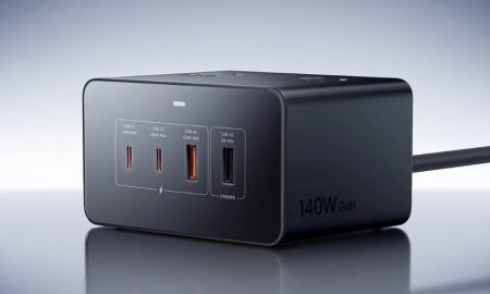 شیائومی از ایستگاه شارژ رومیزی ۱۴۰ واتی با چندین پورت و شارژ سریع PD 3.1 رونمایی کرد