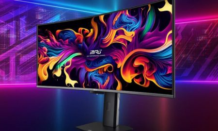 ام‌اس‌آی از یک مانیتور گیمینگ با پنل نسل پنجم سامسونگ QD-OLED رونمایی کرد