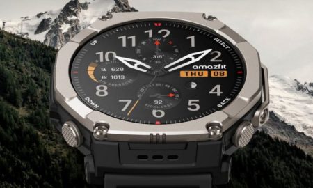 ساعت آمازفیت تی رکس اولترا ۲ معرفی شد؛ بدنه تیتانیوم گرید ۵، نمایشگر ۳۰۰۰ نیتی و باتری غول‌آسا!