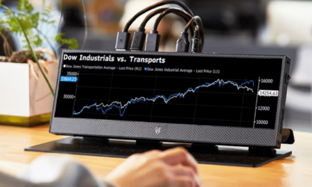 معرفی نمایشگر 14 اینچی اولتراواید و پرتابل Lukos با وضوح 4k و نسبت تصویر 32:9