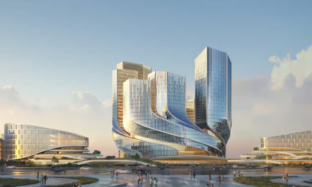 ساختمان مرکزی تنسنت در قالب چهار برج پیچ‌خورده در هم احداث خواهد شد!