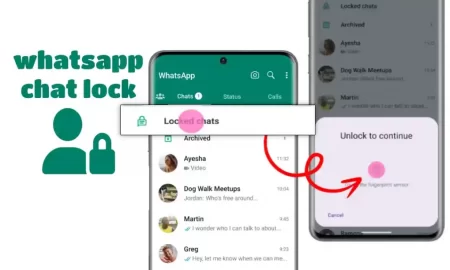 چتهای قفل واتساپ