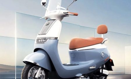 موتور سیکلت برقی آیما Q7 با طراحی شبیه به اسپا عرضه شد