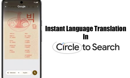 قابلیت Circle to Search از ترجمه فوری پشتیبانی خواهد کرد!