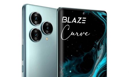 گوشی لاوا بلیز کرو فایوجی با نمایشگر خمیده ۱۲۰ هرتزی معرفی شد