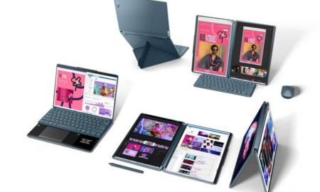 لپ تاپ لنوو یوگا بوک 9 13IMU9 با دو نمایشگر معرفی شد